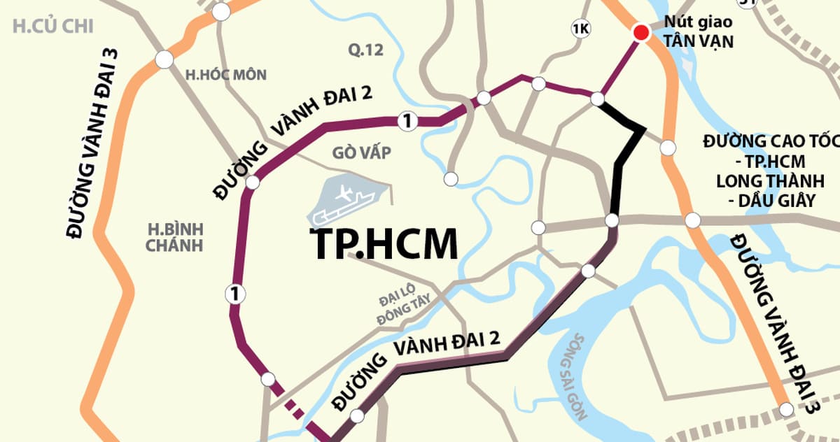 Vành đai 3 thi công