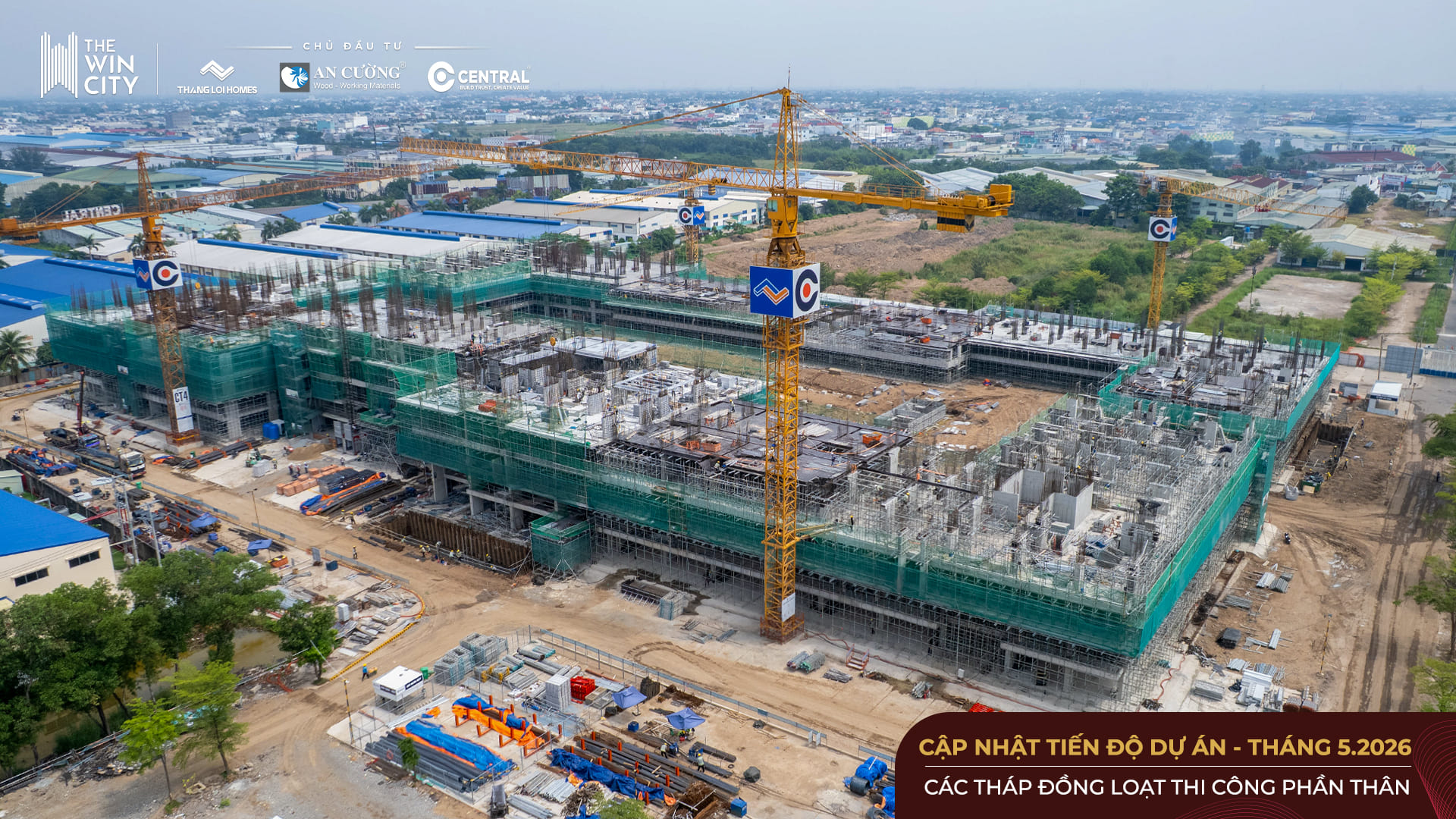 Bản vẽ tiến độ dự án The Win City 3