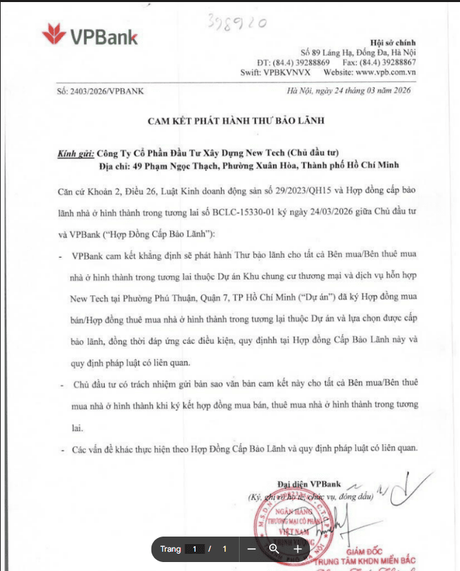 Ngân hàng bảo lãnh Vlasta